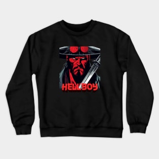 Samurai HELLBOY Crewneck Sweatshirt